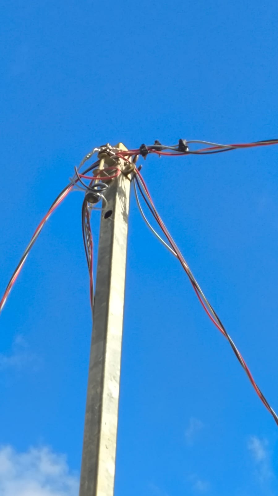 Detalhe do projeto elétrico