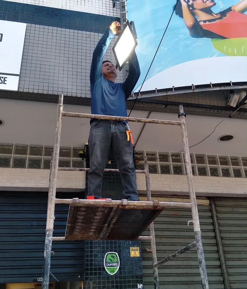 Trabalho elétrico concluído